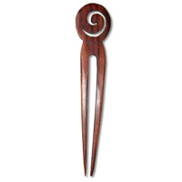 Wooden Plain Hair Ornament