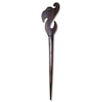 Wooden Plain Hair Ornament