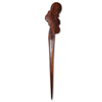 Wooden Plain Hair Ornament