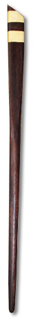 Wooden Plain Hair Ornament
