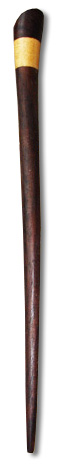 Wooden Plain Hair Ornament