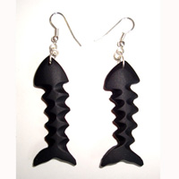 Wooden Plain Earring
