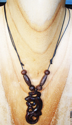 Plain Wooden Necklace