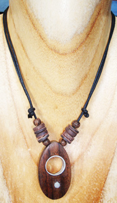 Plain Wooden Necklace