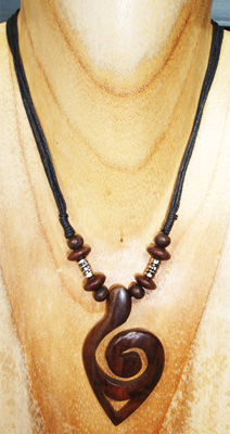 Plain Wooden Necklace
