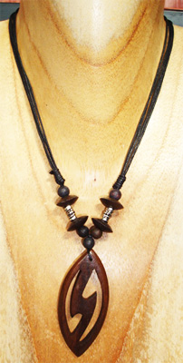 Plain Wooden Necklace