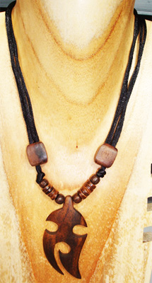 Plain Wooden Necklace