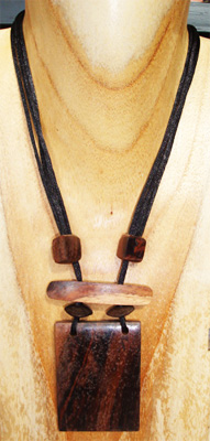 Plain Wooden Necklace