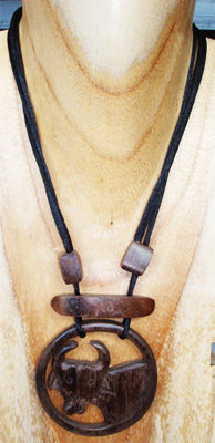 Plain Wooden Necklace