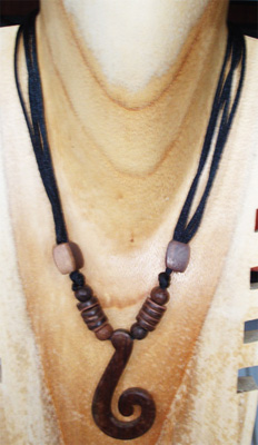 Plain Wooden Necklace