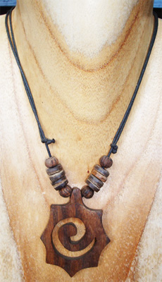 Plain Wooden Necklace