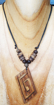 Plain Wooden Necklace