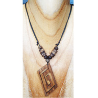 Plain Wooden Necklace