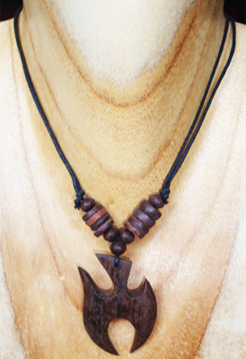 Plain Wooden Necklace