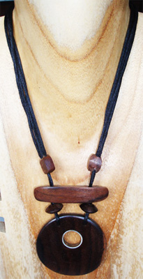 Plain Wooden Necklace