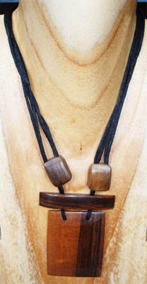Plain Wooden Necklace