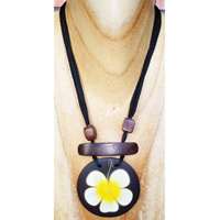Handpainted Wooden Necklace