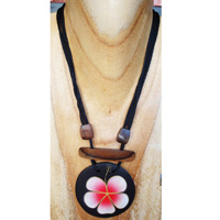 Handpainted Wooden Necklace