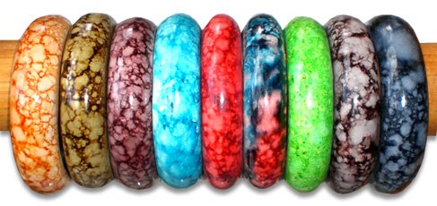 Bangel Resin Inlaid Crazy Colour
