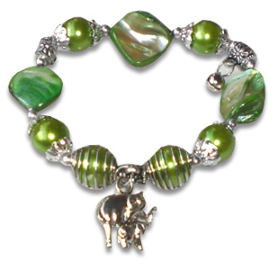 Bracelet Shell And Stainless 