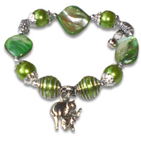 Bracelet Shell And Stainless 