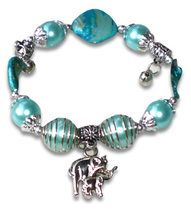 Bracelet Shell And Stainless 