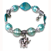 Bracelet Shell And Stainless 