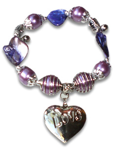 Bracelet Shell And Stainless 