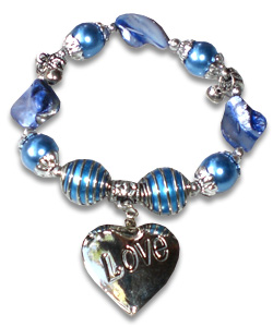 Bracelet Shell And Stainless 
