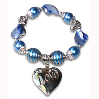 Bracelet Shell And Stainless 