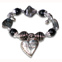 Bracelet Shell And Stainless 