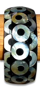 Bracelet Resin Inlaid With Shell