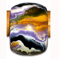 Bangle Resin Inlaid Crazy Colour