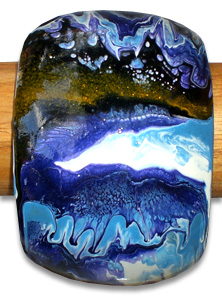 Bangle Resin Inlaid Crazy Colour