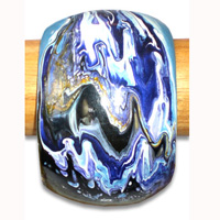 Bangle Resin Inlaid Crazy Colour