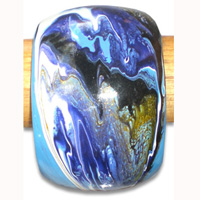 Bangle Resin Inlaid Crazy Colour