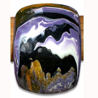 Bangle Resin Inlaid Crazy Colour