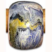 Bangle Resin Inlaid Crazy Colour