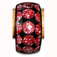 Bangle Resin Inlaid With Shell