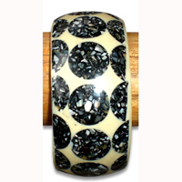 Bangle Resin Inlaid With Shell