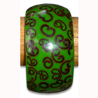 Bangle Resin Inlaid With Cinnamon