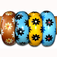 Bangle Wooden With Hanpainted