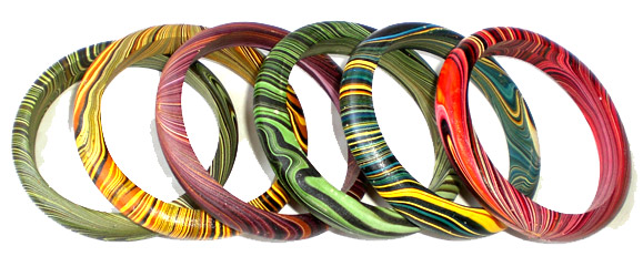 Bracelet Wooden With Crazy Colour