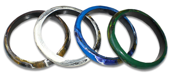 Bracelet Wooden With Crazy Colour