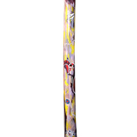 Aboriginal Dot Art Didgeridoo, Handmade From Teak Wood