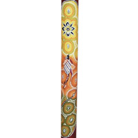 Bamboo Didgeridoo With Aboriginal Dot Art Painted