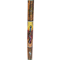 Bamboo Didgeridoo With Aboriginal Dot Art Painted