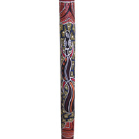 Bamboo Didgeridoo With Aboriginal Dot Art Painted