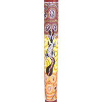 Bamboo Didgeridoo With Aboriginal Dot Art Painted
