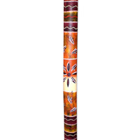 Bamboo Didgeridoo With Aboriginal Dot Art Painted